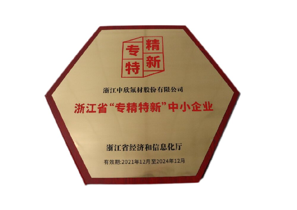 浙江省專(zhuān)精特新中小企業(yè)